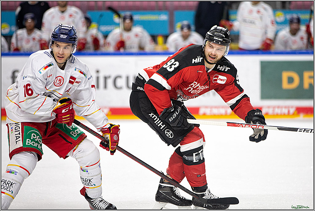 PENNY DEL; Koelner Haie- Duesseldorfer EG; Koeln, 16.01.2022
